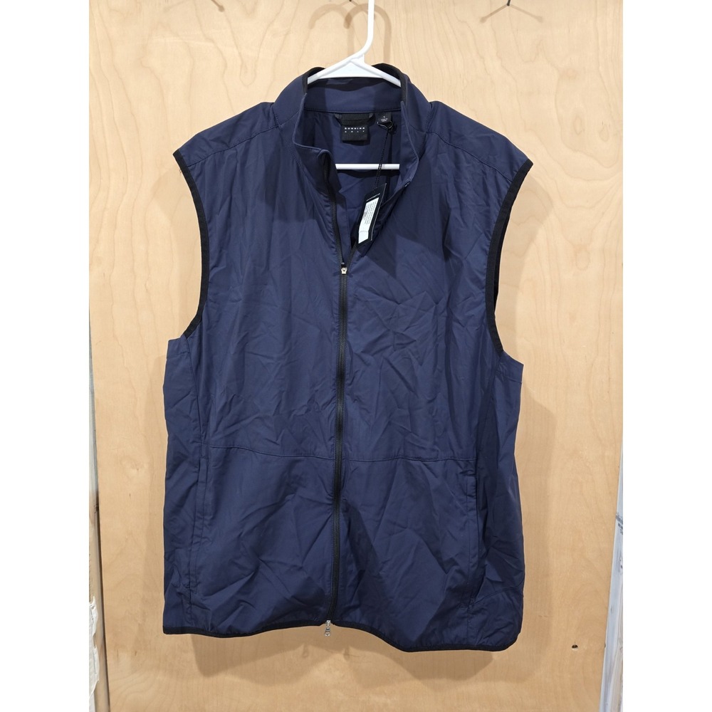 Dunning‎ Golf Vest Navy Blue L NWT